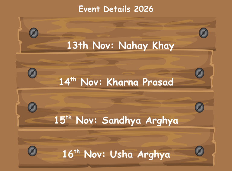 Chhath Puja Events 2026